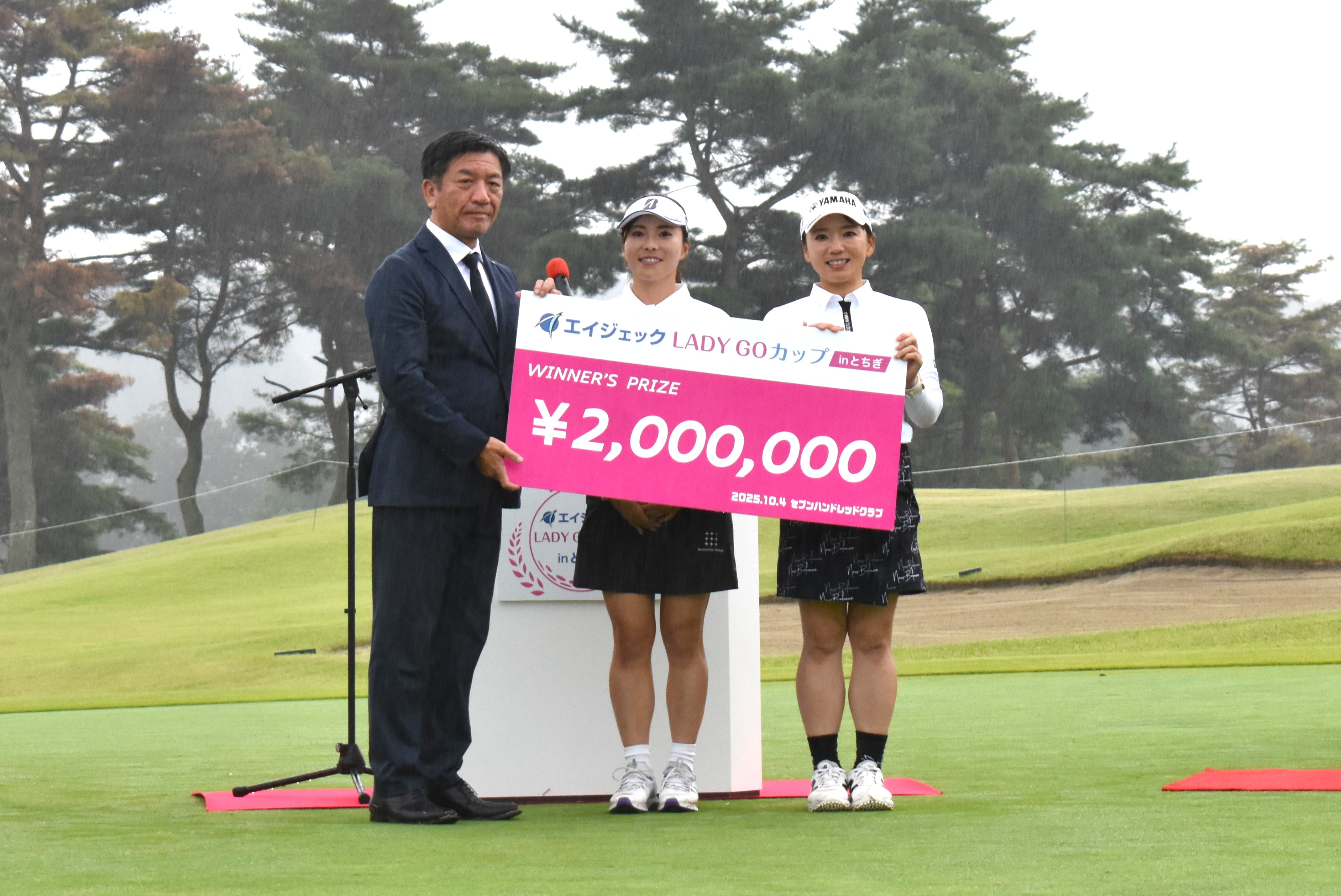 有村智恵プロ&堀奈津佳プロ